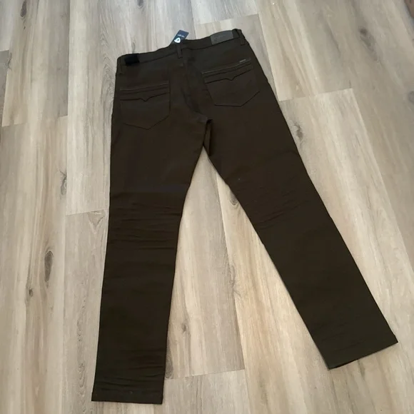 Fried deniem Olive Green Jeans - Picture 3 of 5